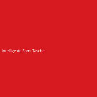 Intelligente Samt-Tasche