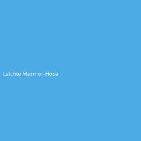 Leichte Marmor-Hose