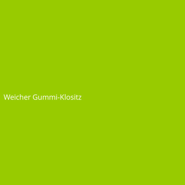 Weicher Gummi-Klositz