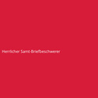 Herrlicher Samt-Briefbeschwerer