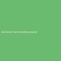 Herrlicher Samt-Briefbeschwerer
