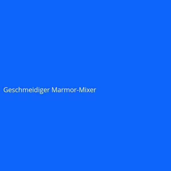 Geschmeidiger Marmor-Mixer