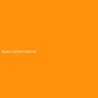 Gute Leinen-Kanne